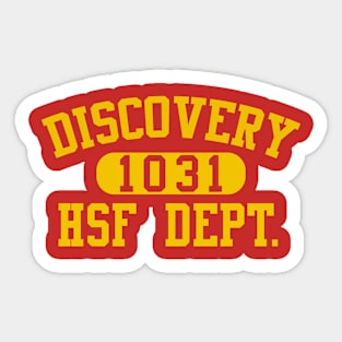 Discovery - HSF Dept. Sticker